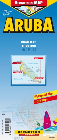 Wegenkaart - Landkaart Aruba